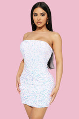 Kara Sequin Mini Dress