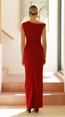 Lilah Maxi Dress - Wine