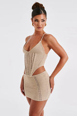 Selma Top + Skirt Set
