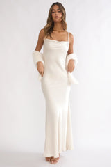 Hadley Cami Scarf Maxi Dress Cream